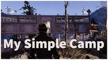 Fallout 76 Camp Build Ideas | Spot The FLOATING FILE CABINET