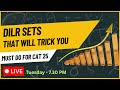 DILR sets - Must do for CAT 2025