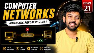Error Control | Automatic Repeat Request ARQ | Computer Networks - Ep 21 | code io - Tamil