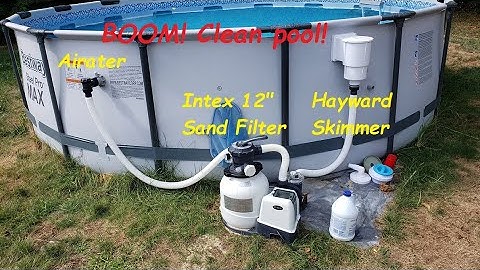 Bestway / Intex Above ground pools MUST DO Easy & Cheap Filter and Skimmer upgrades.