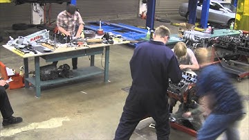 Chevy 350 V8 Teardown / Rebuild Time Lapse - LTCC