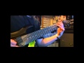 Meshuggah - Closed eye visuals (8 string) cover