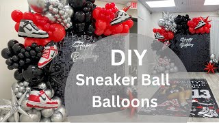 Sneaker Ball Balloons Decor