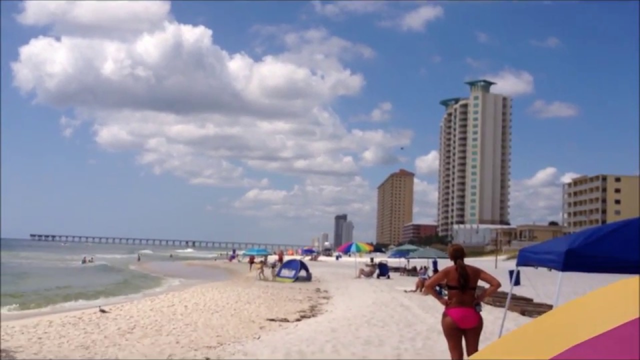 2 Military Choppers Buzz Panama City Beach