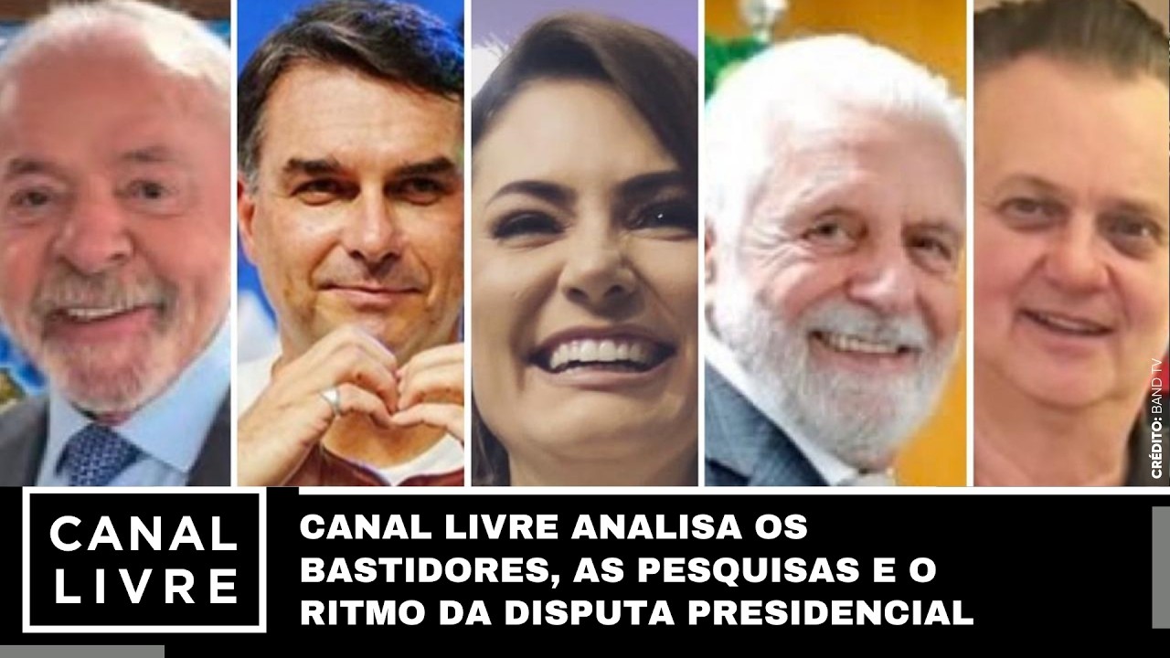 Canal Livre analisa os bastidores, as pesquisas e o ritmo da disputa presidencial