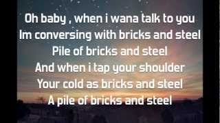 Video thumbnail of "Bricks and Steel - Frank Ocean (Lyrics)"