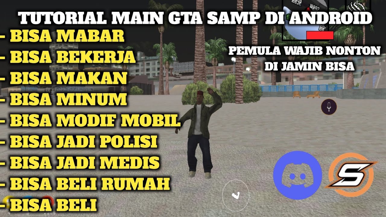TUTORIAL LENGKAP CARA BERMAIN GTA SAMP ROLEPLAY DI ANDROID TERBARU 2025