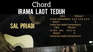 Video thumbnail of "Sal Priadi - Irama Laot Teduh  chord  | Kunci Gitar"