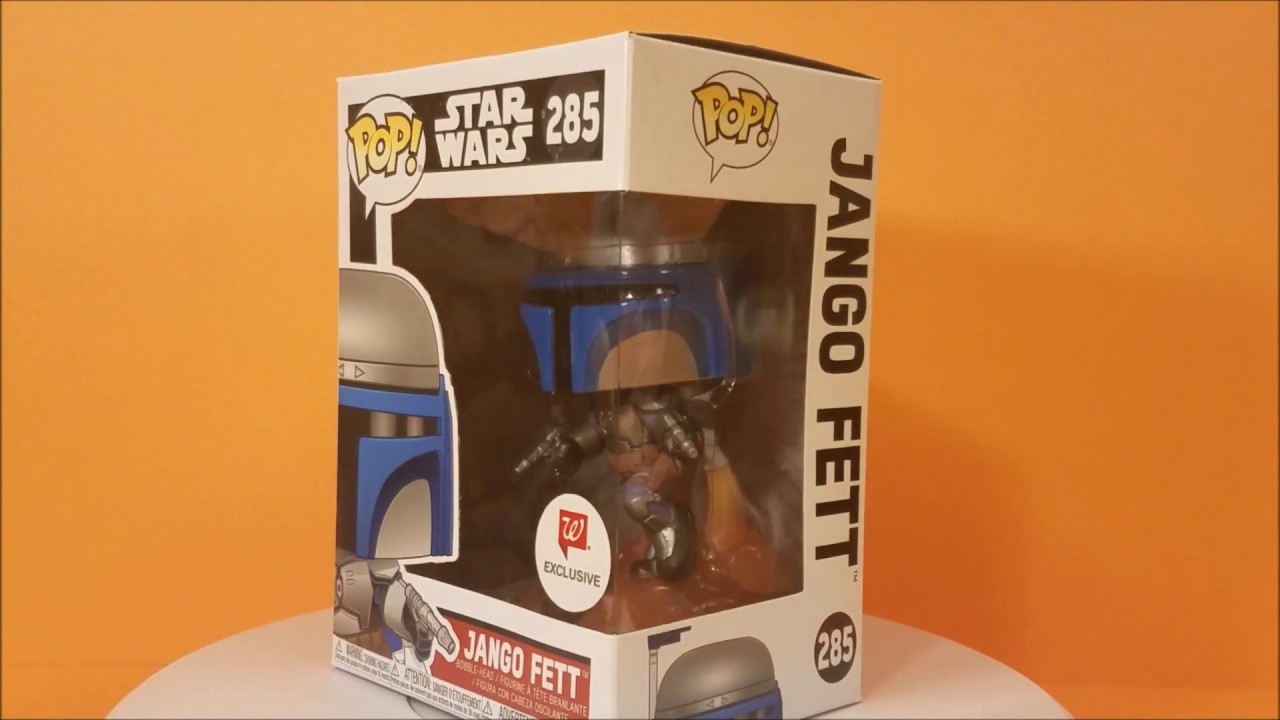 Pop Funko Jango Fett Walgreens Exclusive