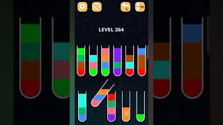 Color sort puzzle Level 264