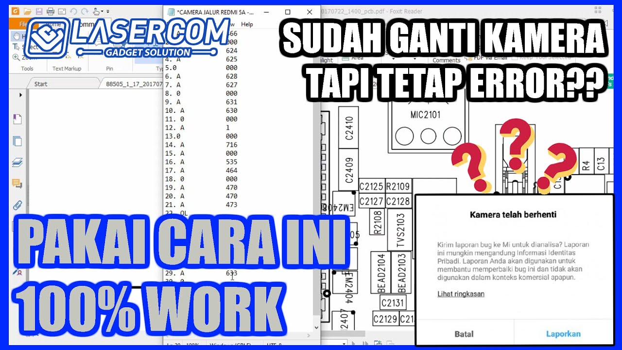 Xiaomi Redmi 5A Kasus Camera Belakang Tidak Bisa Dibuka ...