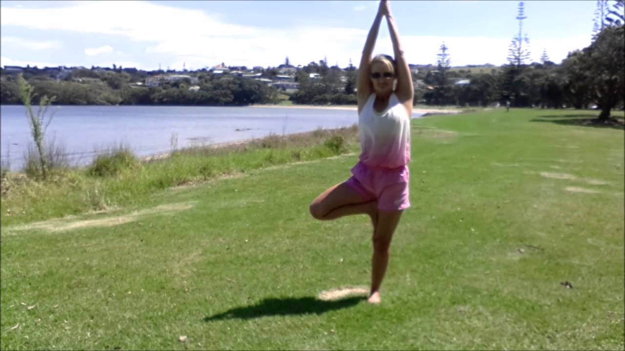 Free Yoga On The Beach/IN NATURE Day 8 of 365 DAY CHALLENGE YouTube