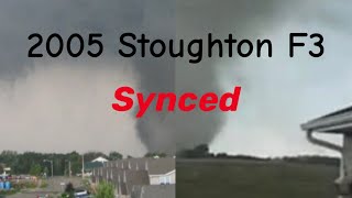 2005 Stoughton, Wisconsin F3 Tornado Synced