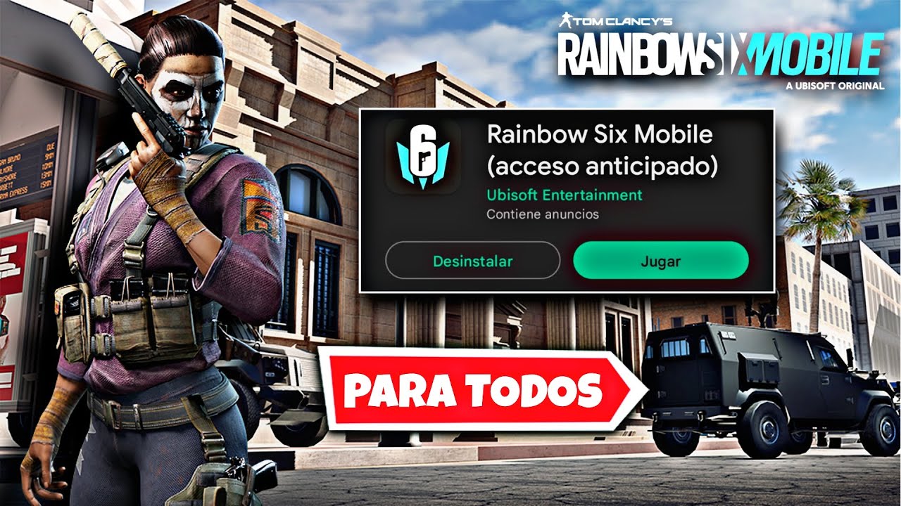 DATA DE LANÇAMENTO do RAINBOW SIX MOBILE #rainbowsixmobile