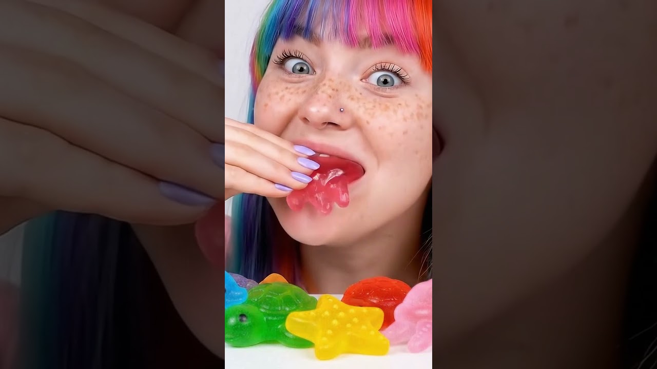 Gummy Jellyfish Sea Creature Candy! 🪼⭐️ 