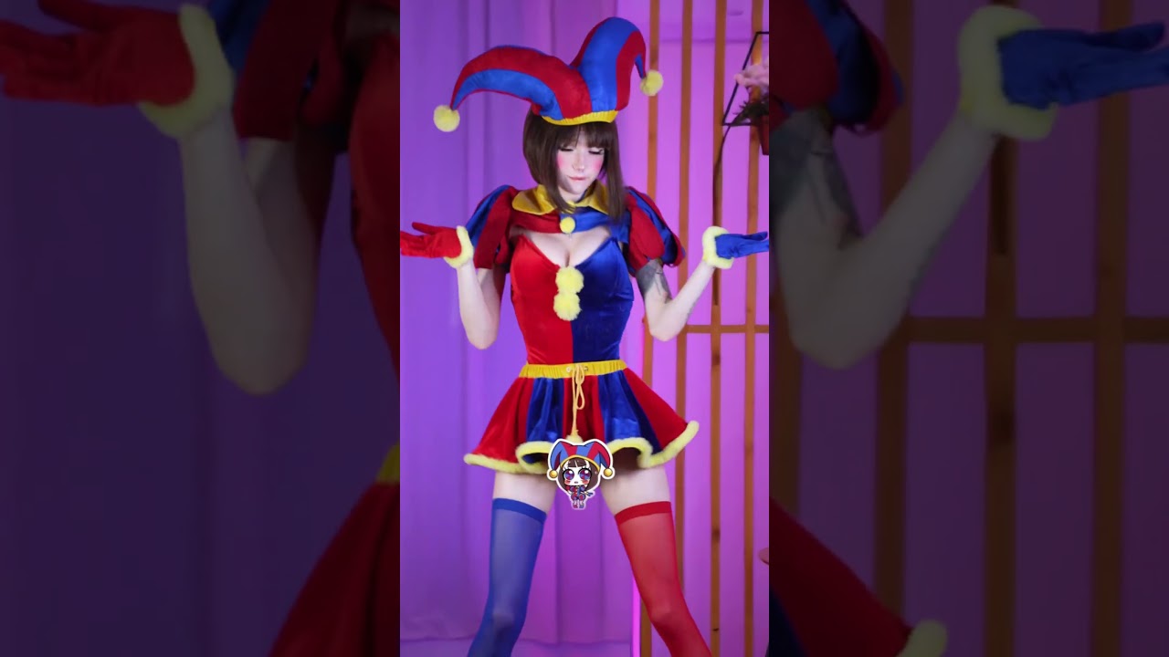 “Boys when no one seen” 💙❤️ #pomni #cosplay #amazingdigitalcircus #theamazingdigitalcircus #trap