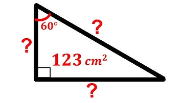 Can you calculate the missing side lengths? | (Triangle) | #math #maths | #geometry