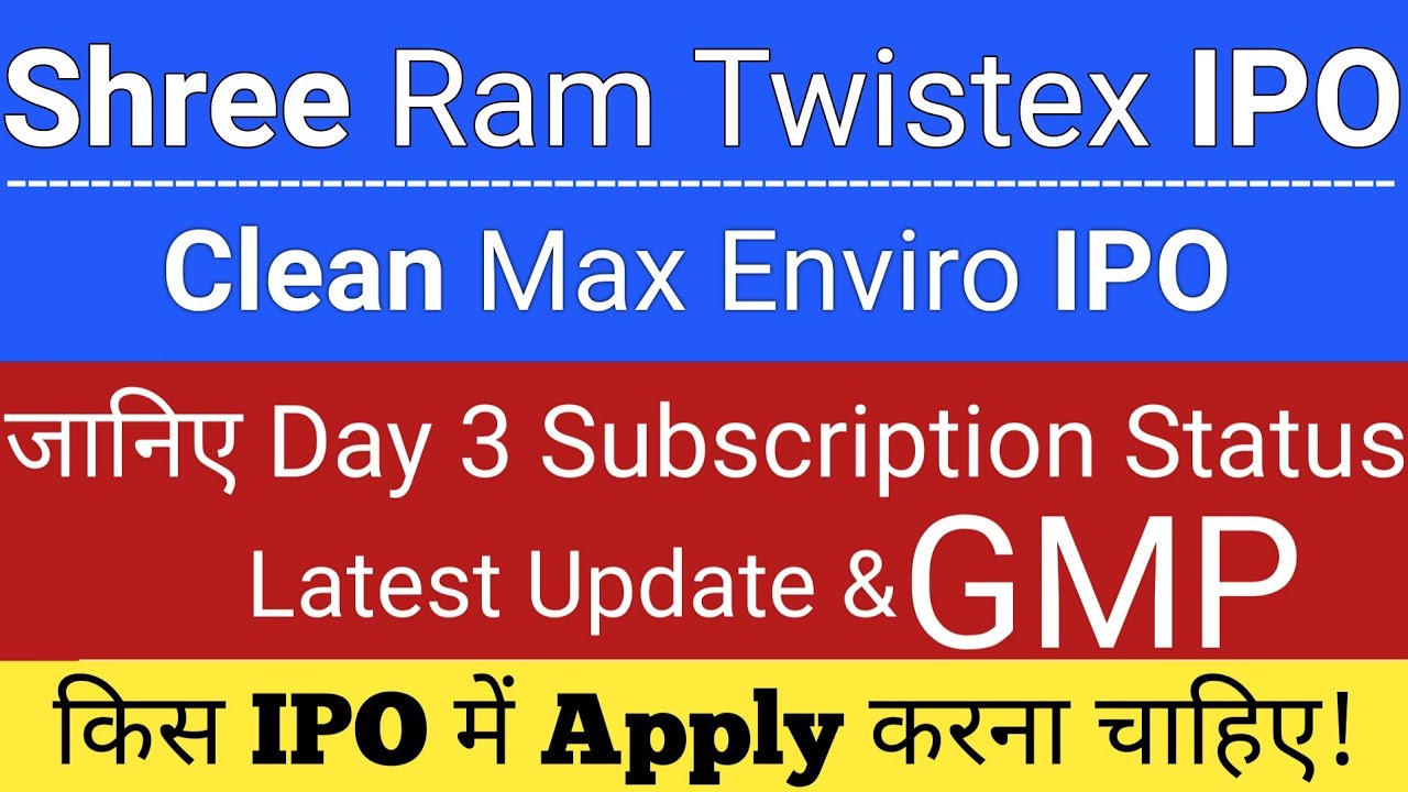 Clean Max Enviro IPO GMP | Shree Ram Twistex IPO | Upcoming IPO in February 2026 | Stock Market Tak