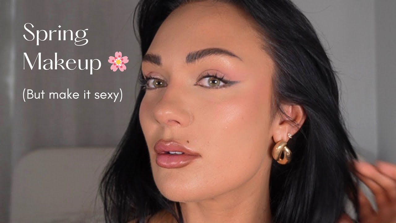 ⁣Spring Makeup 🌸 (but make it sexy)