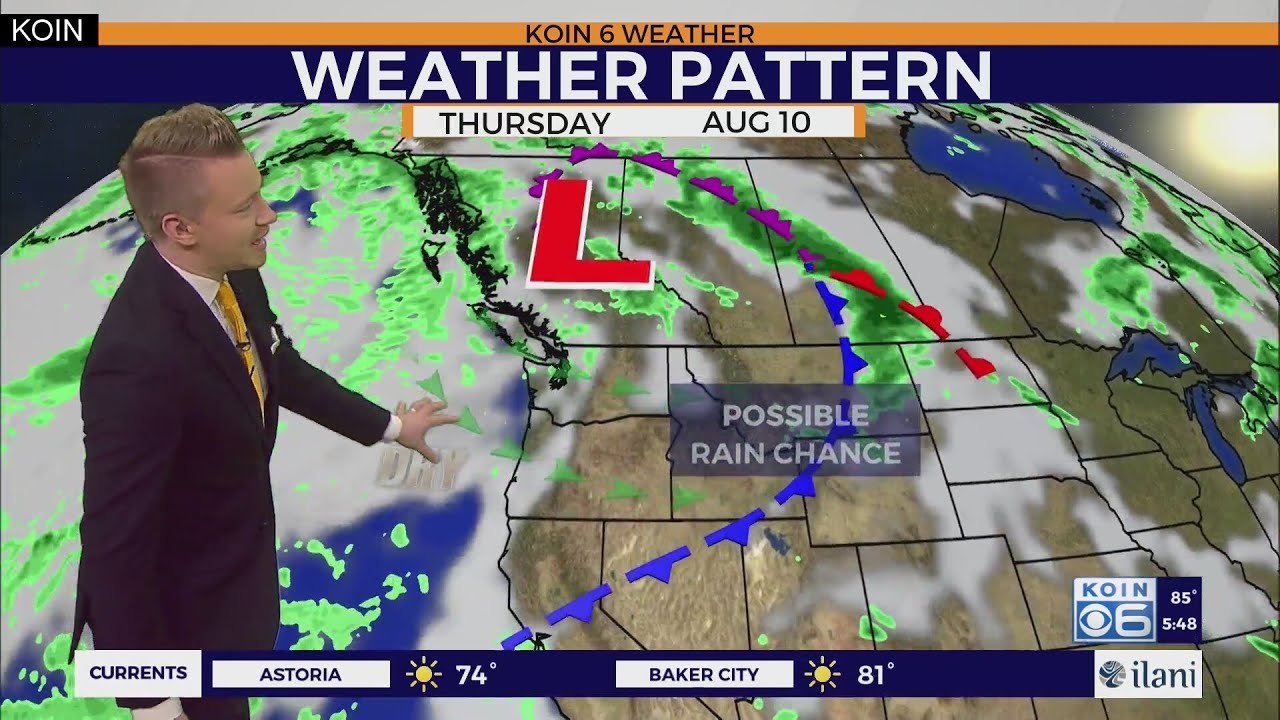 Rain chances return to Portland Wednesday - YouTube