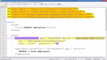JSP with MySQL Database Connectivity