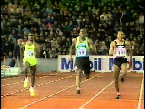 1993 JOHN REGIS AT CRYSTAL PALACE (200M) INTERVIEW...