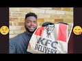 KABIR CONSIDERS TRIES THE KFC CHRISTMAS SANDWICH! CHEAT DAY 🇬🇧🇺🇸