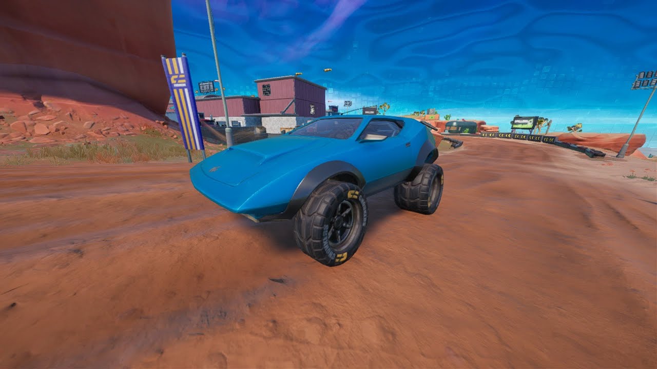 Jump through Flaming Rings in a Vehicle Location - Fortnite Season 3