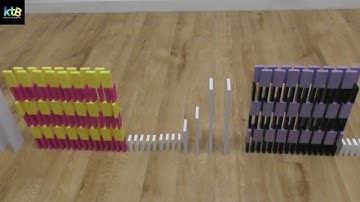 Artistry with domino tiles