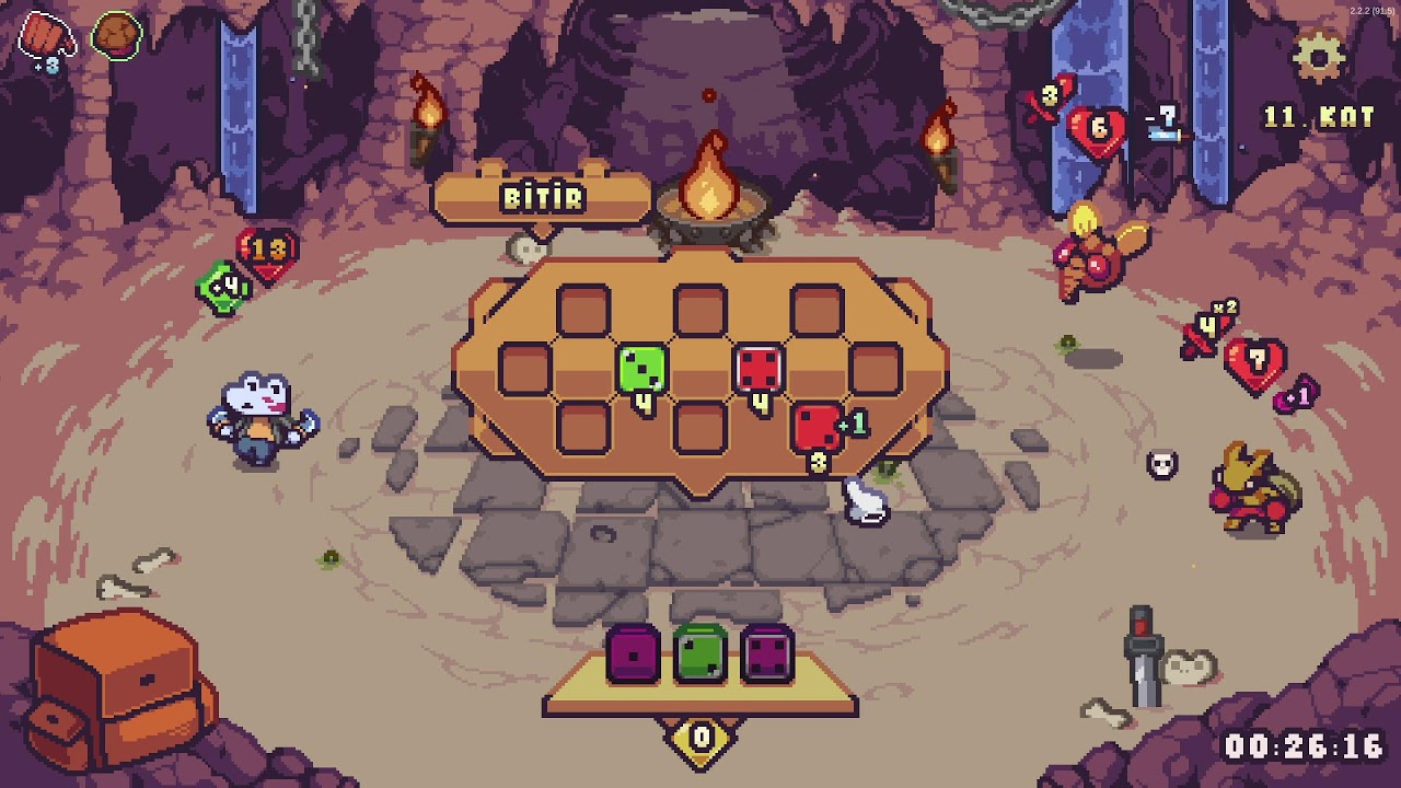 die in the dungeon origins gameplay