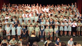 Year 5 Exhibition Opening performance of 'Zoodio'