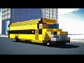Minecraft American School Bus Tutorial