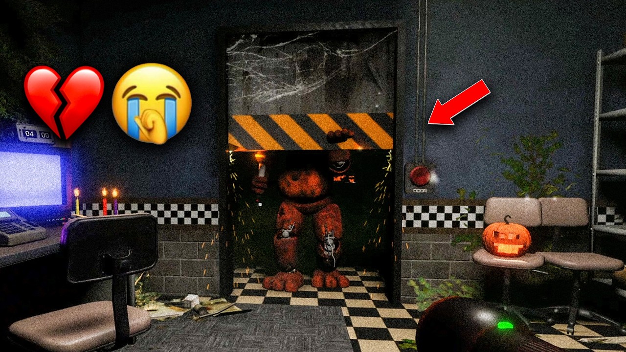 Freddy Pulled The Door Up With His BARE HANDS...💔✌️