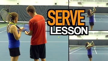 SERVE Tennis Lesson: Technique for Consistency, Accuracy, and Power