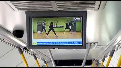 Digital Signage for Buses by NoviSign