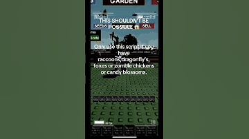 GROW A GARDEN PET DUPE SCRIPT ONLY WORKS WITH RACCOON QUEEN BEE DRAGON FLIE AND CANDY BLOSSOM IN INV