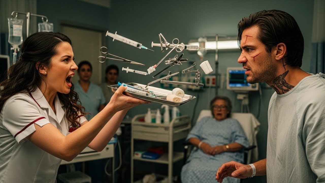 Try That Again and You’re Dead!” Poor Nurse Snaps at Arrogant Mafia Boss — Seconds Later, He Begged