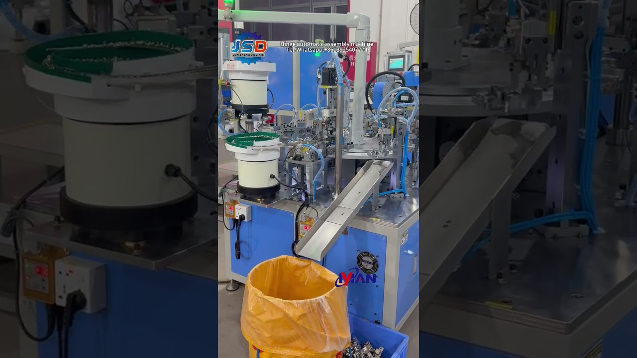 Yanman normal hinge auto assembly machine 
