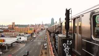 MTA New York City Subway R62A (7) Trains at 46th Bliss St