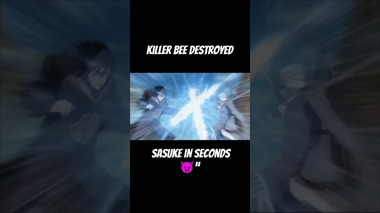 The Fight Sasuke Will Never Forget 🔥