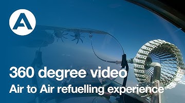 360 degree video: Live the Air to Air refuelling experience!
