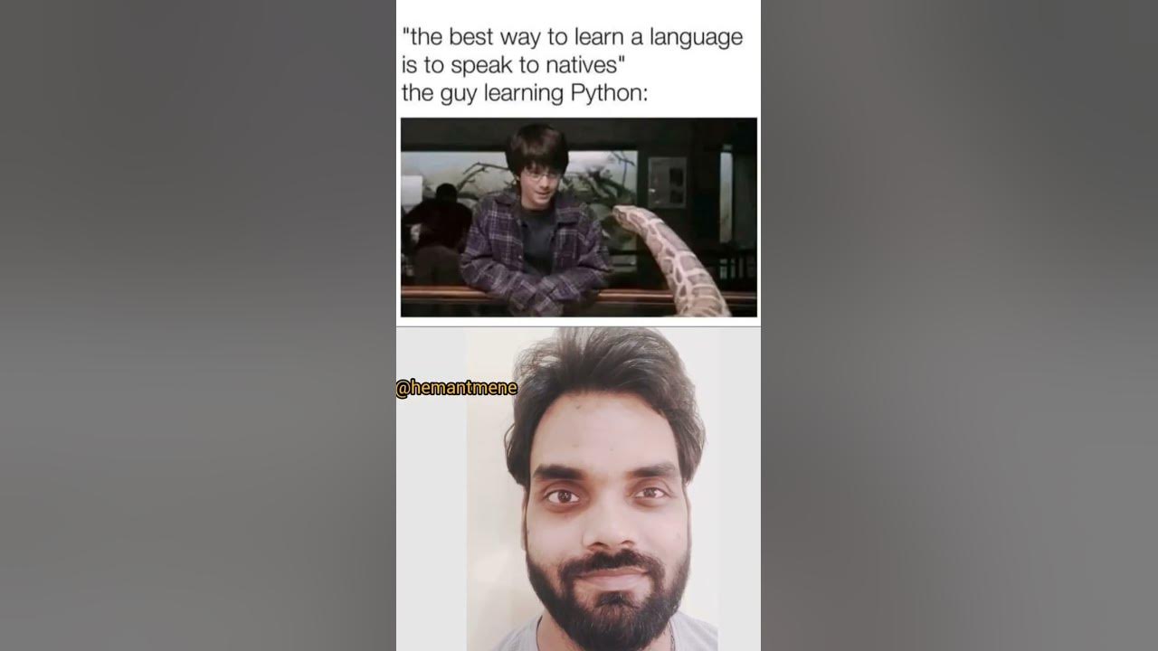 funny meme | python programming | hemant memes | #shorts #funny #memes ...