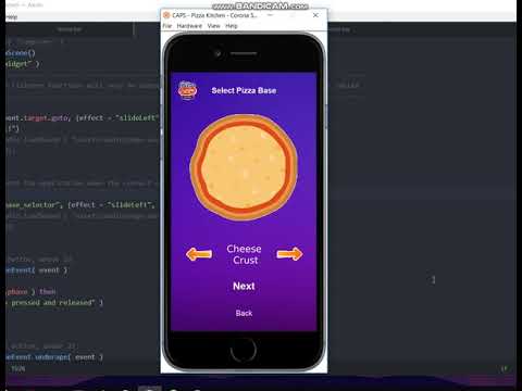 Custom pizza maker & ordering application (iOS/Android)