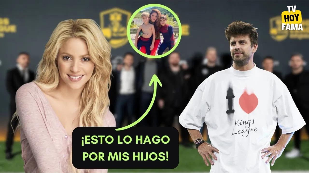 💥Shakira y Piqué se RECONCILIAN por el BIENESTAR de SASHA y MILAN - YouTube
