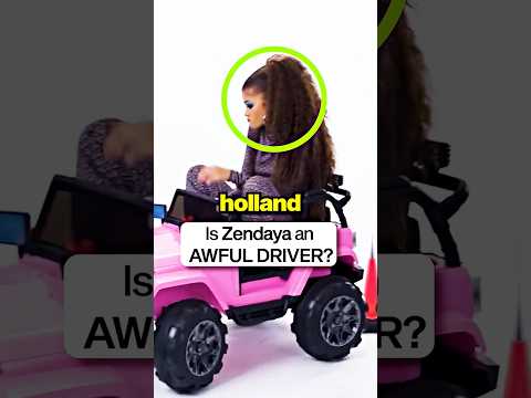 Zendaya is a BAD DRIVER… #zendaya #challengers