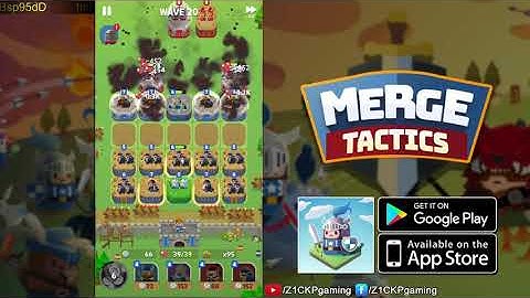 Endless Mode HOW MANY WAVES? - Merge Tactics: Kingdom Defense - Z1CKP Gaming