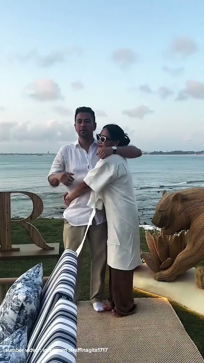 Raffi dan nagita sedang menikmati liburan di bali #raffiahmad #nagita #viral