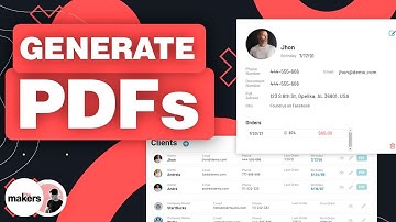 How to Generate PDF