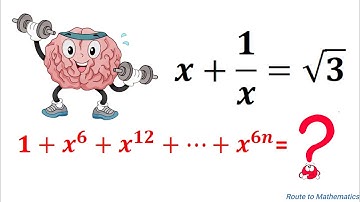 Find The Value of Series from Given Equation | Math Olympiad Exercise