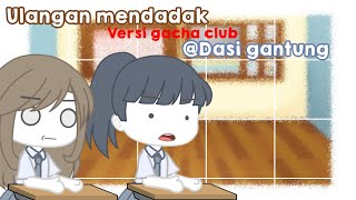 〲┊ꜥꜤ☕ Ulangan mendadak : @Dasi gantung (Versi gacha club) wajib baca desk!